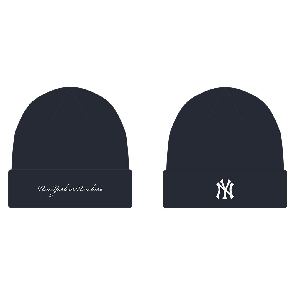 New York Yankees New York Or Nowhere Knit Hat Beanie Presale 9/10 Ships 9/11